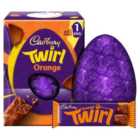 Cadbury Twirl Orange Traditional Chocolate Easter Egg 198g