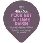 M&S 4 Nut & Flame Raisin Granola Pot 70g