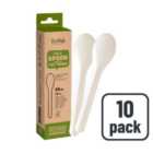 BioPak White Paper Spoons 10 per pack