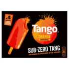 Tango Orange Sub Zero Tang Lollies 4 x 70ml