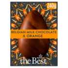 Morrisons The Best Belgian Milk Chocolate & Orange Easter Egg 240g