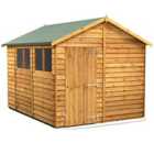 Power 10x8 Overlap Apex Shed