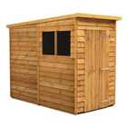 Power 4x8 Overlap Pent Shed