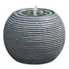 The Outdoor Living Company Solar Water Feature Dia. 37 x 30cm Orb