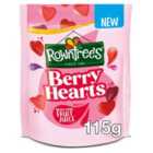 Rowntree's Berry Hearts Sweets Sharing Bag 115g