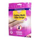 Zero In Clothes Moth Killer - 20 Strips - Kills Clothing Moths, Larvae & Eggs