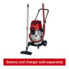 Einhell Power X-Change 36V Cordless Stainless Steel Wet and Dry Vacuum Cleaner 30L - Bare