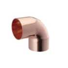 Flomasta End feed 90° Equal Street Pipe elbow 15mm, Pack of 2