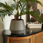 Matt Grey Ceramic Plant Pot