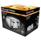 Russell Hobbs Brushed & Polished Stainless Steel 4 Slice Toaster