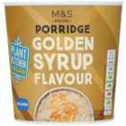 M&S Plant Kitchen Golden Syrup Flavour Porridge Pot 70g