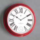 Kirby Wall Clock, Red 52cm