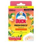 Duck Toilet Fresh Discs Holder Tropical Summer 36ml