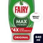 Fairy Original Max Power Washing Up Liquid 640ml