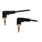 StarTech.com Slim 3.5mm Right Angle Stereo Audio Cable