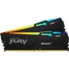 Kingston FURY Beast RGB 32GB DDR5 6000MHz Desktop Memory for Gaming