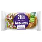 Warburtons Big 21 Seeded Thin Bagels 4 per pack