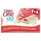 Fibre One 90 Calorie Strawberry Flavour Cheesecake Bars 4 x 25g