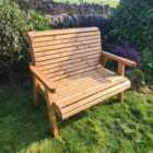 Churnet Valley 2 Seat Outdoor Wooden Bench