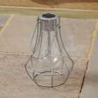 Morrisons Caged Lightbulb Lantern