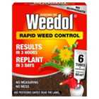 Weedol Rapid Weed Concentrate Tubes 6 per pack