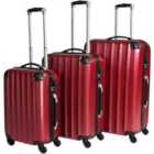 Lightweight Suitcase Set 3-piece - Red