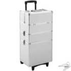 Vanity Case With 3 Levels - Silver