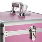 Vanity Case With 4 Levels - Pink