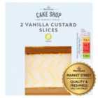 Market Street Vanilla Custard Slices 2 per pack