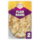 Patak's Plain Naan Breads 2 per pack