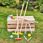 Kids Wooden Croquet Game