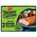 Birdseye 2 Green Cuisine Vegan Breaded Fishless Fillets 216g
