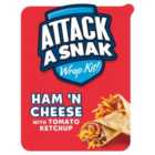 Attack A Snak Ham And Cheese Wrap Kit 86g