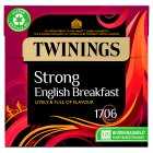 Twinings Strong English Breakfast Tea Bags 120, 375g