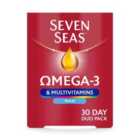 Seven Seas Omega-3 & Multivitamins Man 30 Day Pack 3 x 30 per pack
