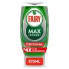 Fairy Max Power Original Washing Up Liquid 370ml