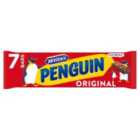 McVitie's Penguin Milk Chocolate Biscuit Bar Multipack 7 per pack