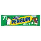 McVitie's Penguin Mint Chocolate Biscuit Bars 7 per pack