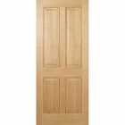 LPD (W) 30 inch Oak Regency 4P Pre-finished Internal Fire Door