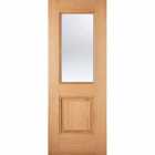 LPD (W) 33 inch Oak Arnhem Glazed 1L Internal Door