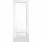 LPD (W) 33 inch White Knightsbridge Glazed 1L Internal Door
