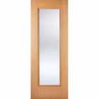 LPD (W) 30 inch Oak Eindhoven Glazed 1L Internal Door