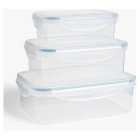 Anyday Nesting Rectangular Containers Set of 3, each