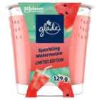 Glade Candle, Small Scented Candle, Sparkling Watermelon 129g
