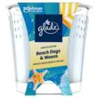 Glade Candle, Small Scented Candle, Beach Days & Waves 129g