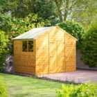 Power Sheds Double Door Apex Shiplap Dip Treated Shed - 6 x 10ft