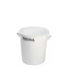 Refina X-1 White Mixing Tub - Food Grade 50L