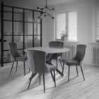 Talia Round 4 Seater Dining Table, Sintered Stone