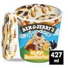Ben & Jerry's Oh My! Banoffee Pie! Banana Chocolate Sundae Ice Cream Tub, 427ml