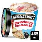 Ben & Jerry's Strawberry Cheesecake Ice Cream Tub, 465ml